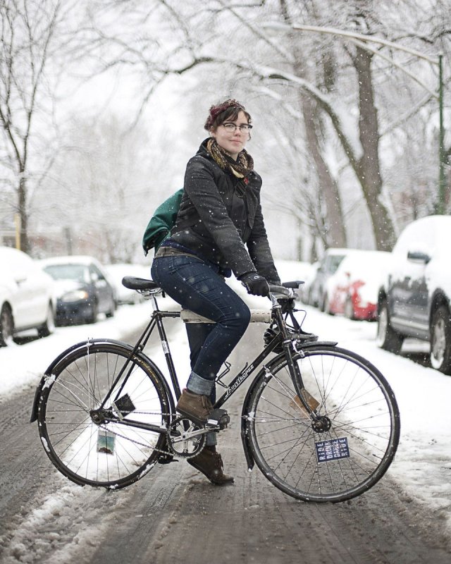 Зимний велосипед женский