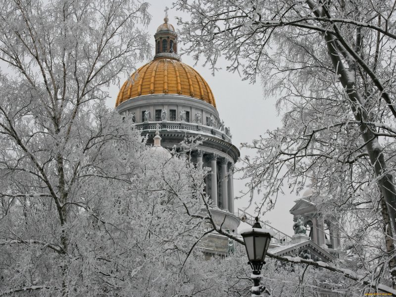 Климат Санкт Петербурга зима