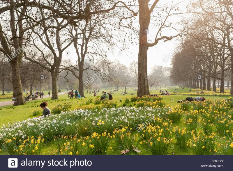 Весна в Лондоне