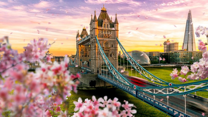 Англия Весна Лондон
