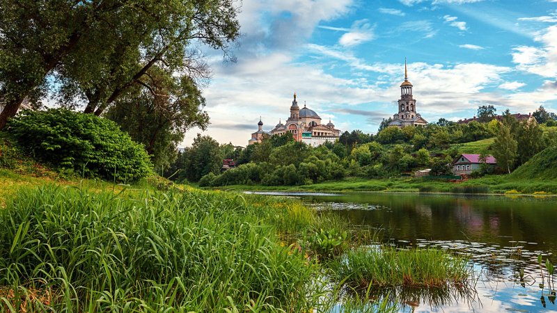 Новоторжский Борисоглебский монастырь Торжок