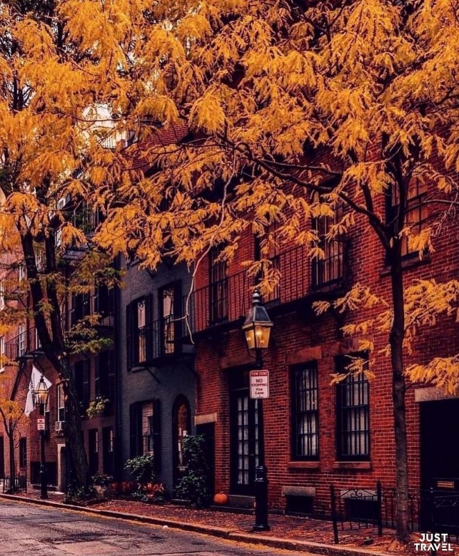 Осень в Бостоне