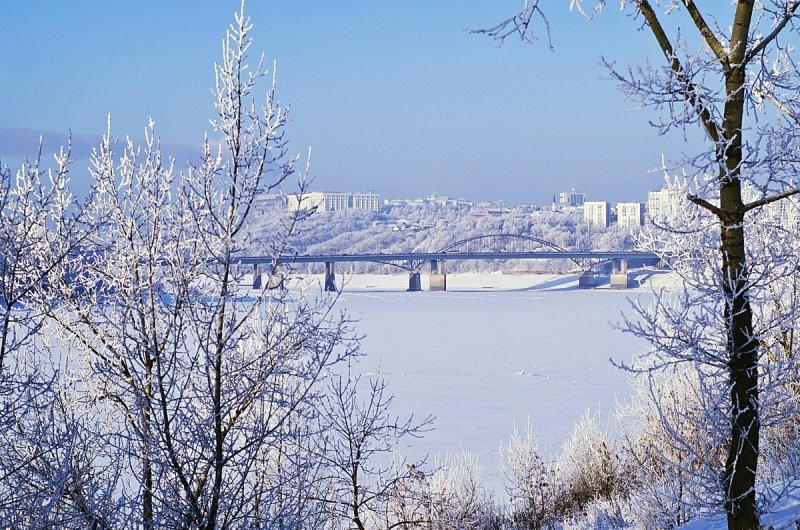 Зима Башкирия Уфа