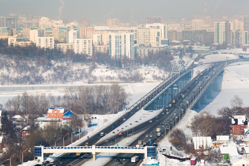 Уфа город зимой