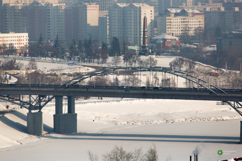 Река белая Уфа зима