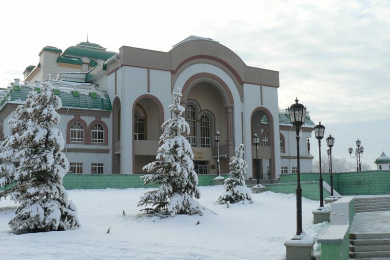 Театр Нур Уфа зимой