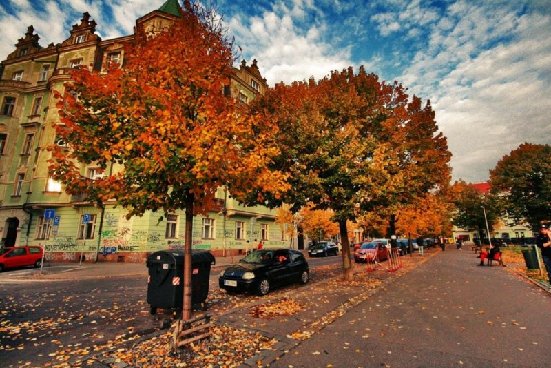 Осенние улочки Праги