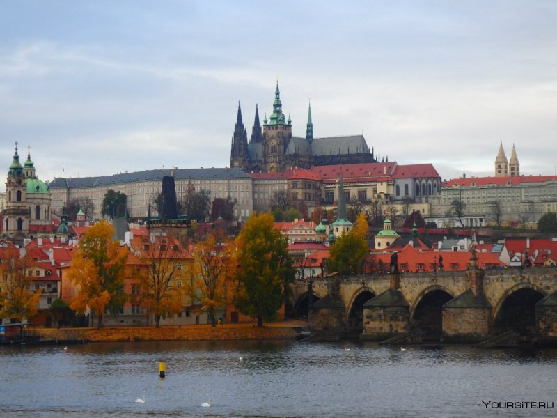 Осенняя Прага Чехия