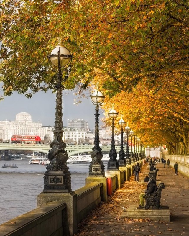 Осень в Лондоне фото