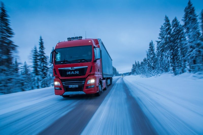Volvo Trucks зима
