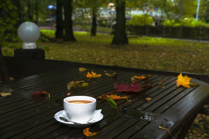 Чашечка кофе и осень