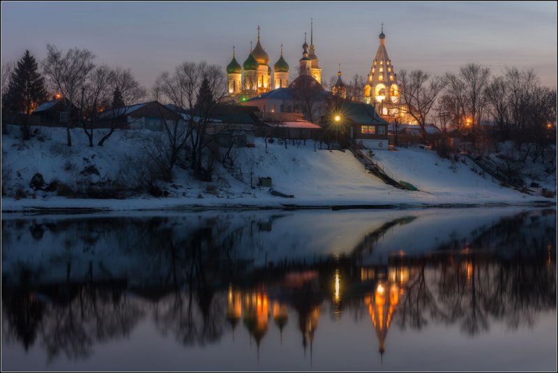 Коломна Московская область зимой
