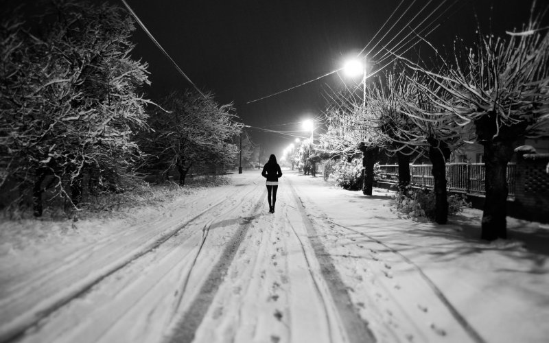 Одиночество зимой