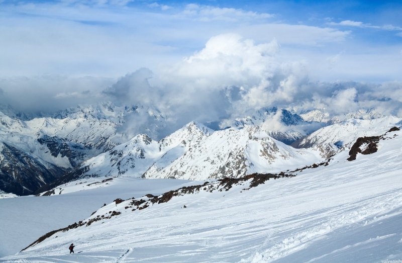 Северный Кавказ горы Эльбрус