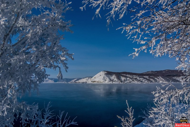 Зимний Байкал природа