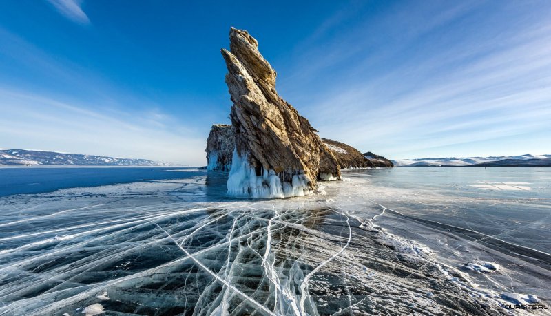 Природа Байкала зимой