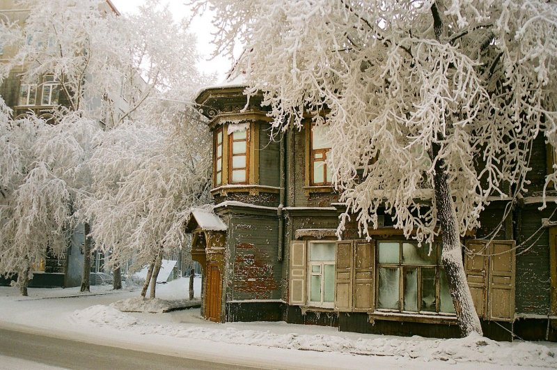 Зима Иркутская область