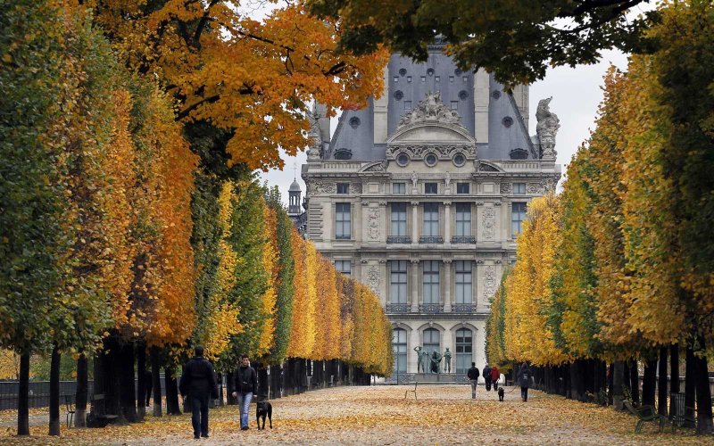 Осень в Париже