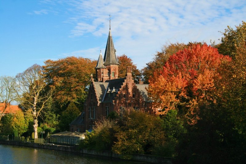 Осень в Бельгии природа