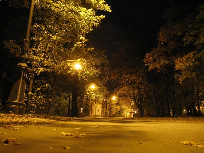 Симферополь вечер осень