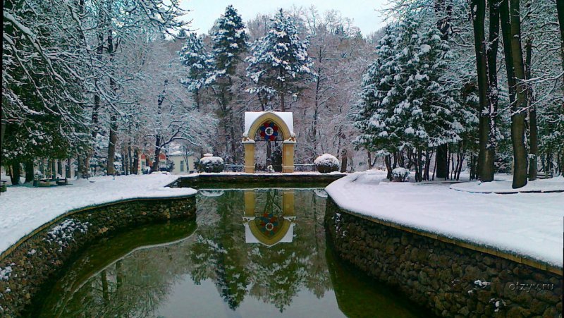 Кисловодск парк зима