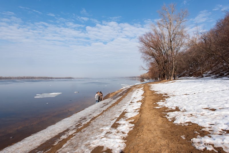 Весна Волга река