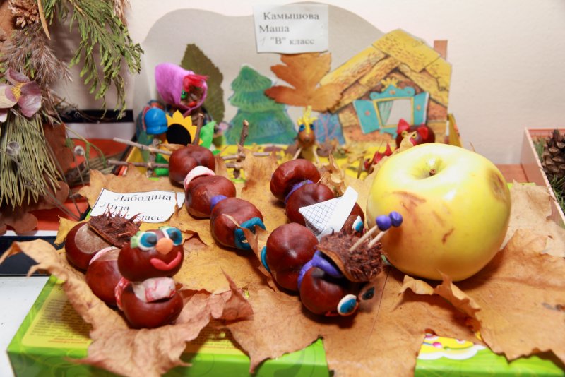 Осенний Вернисаж поделки в детский сад