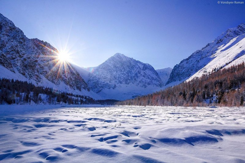 Горный Алтай зимой