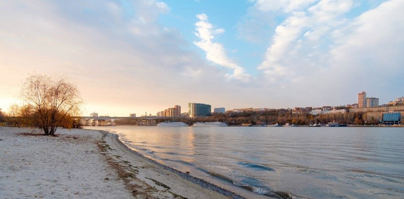 Ростов Великий озеро Неро весной