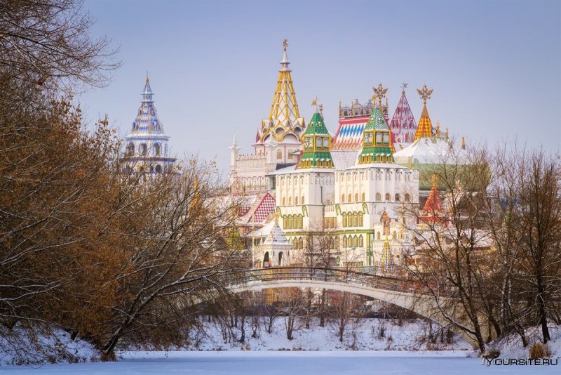 Измайловский Кремль зимой 2020