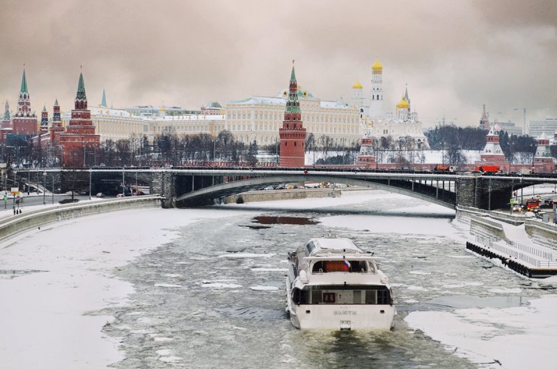 Московский Кремль зимой
