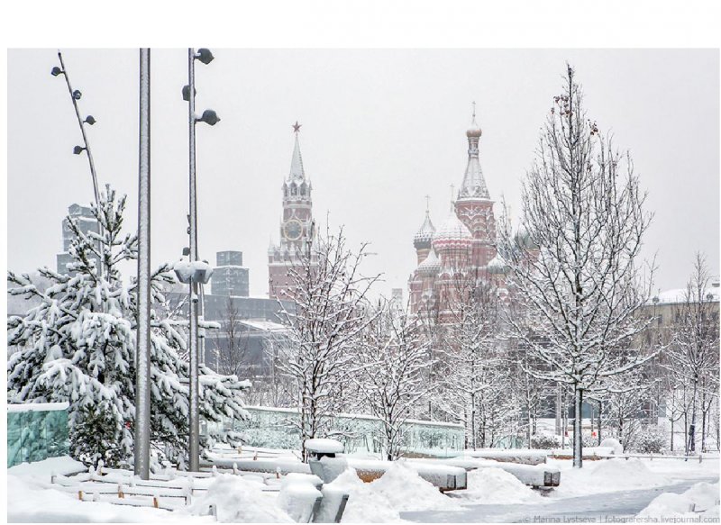 Снежная Москва 2021