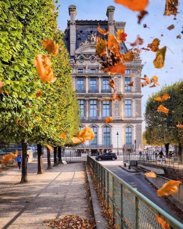 Осень во Франции картинки