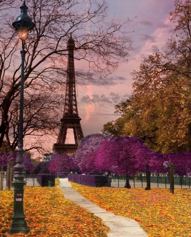 Осень во Франции