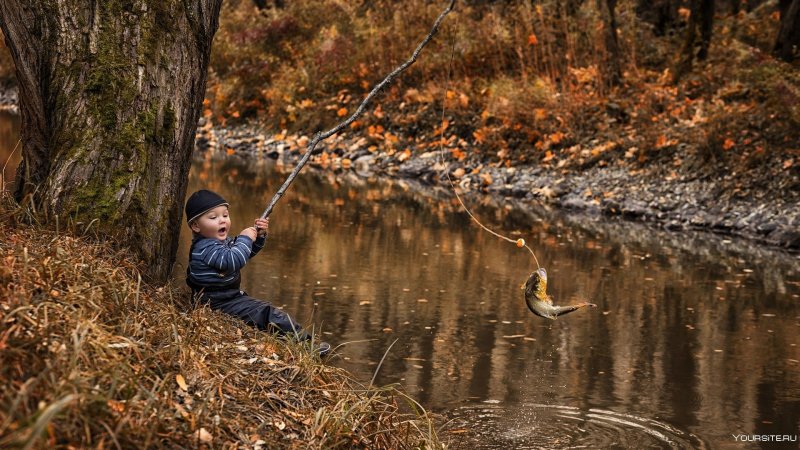 Осень рыбалка