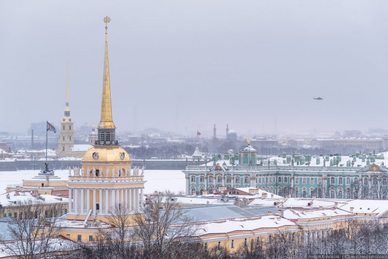 Санкт-Петербург зимой