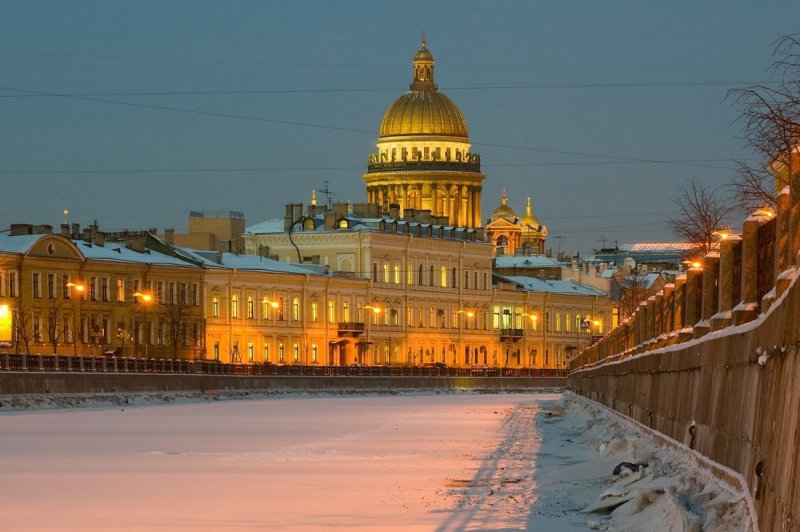 Никольский собор Крюков канал зима