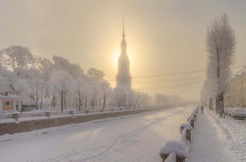 Санкт-Петербург зима 2021