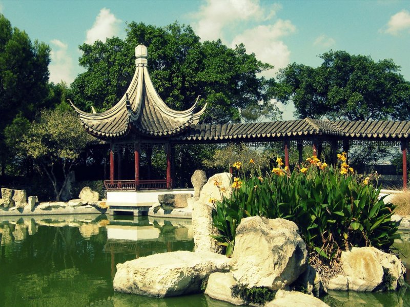 Садово-Парковая архитектура древнего Китая