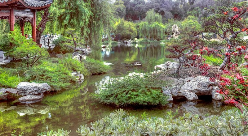 Китайский сад Хуамин