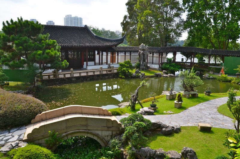 Китайский и японский сады в Сингапуре