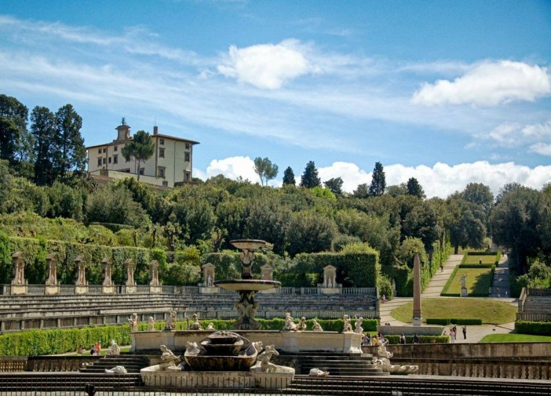 Сады Боболи, Флоренция, Италия.