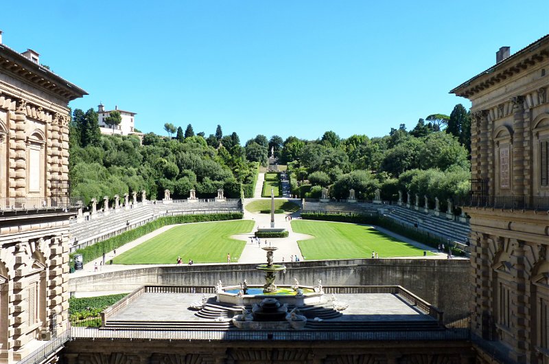 Сады Боболи, Флоренция, Италия.