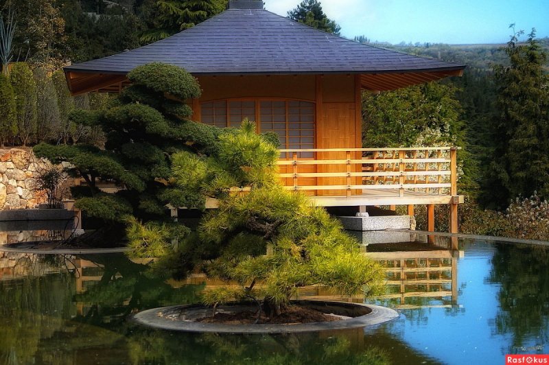 Парк Айвазовского японский сад