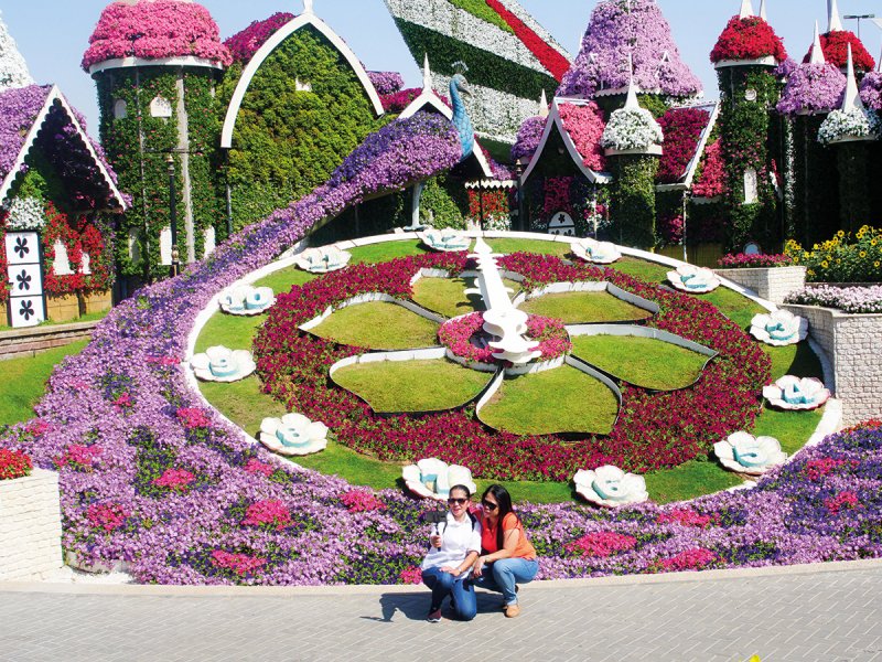 Сад цветов Miracle Garden Дубай