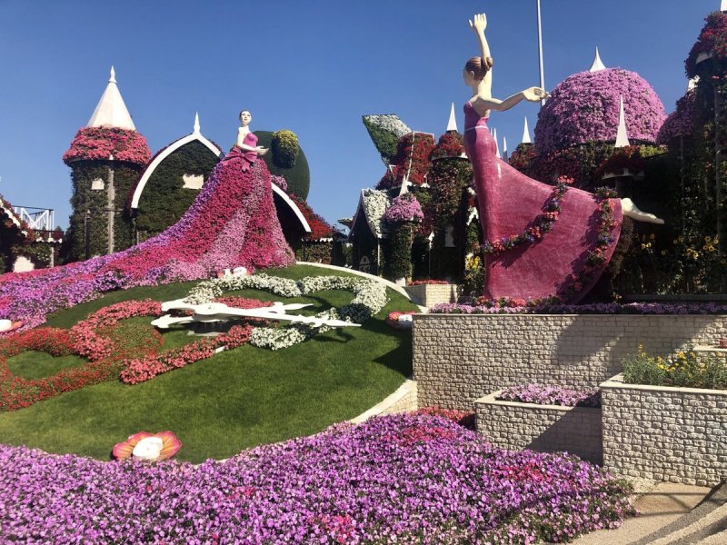 Сад чудес Dubai Miracle Garden