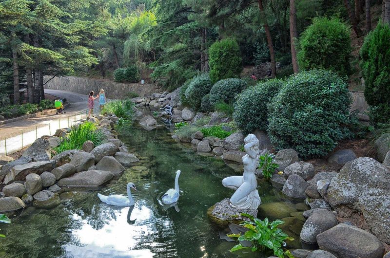 Парк Парадиз Крым японский сад