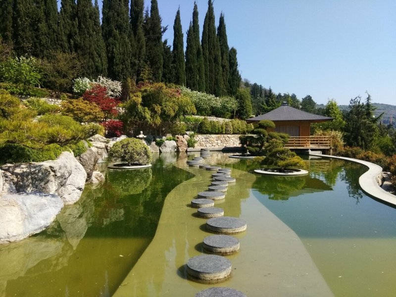 Японский сад Айвазовское