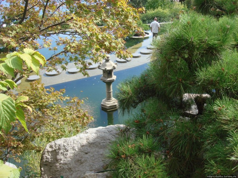 Японский сад шесть чувств в Крыму
