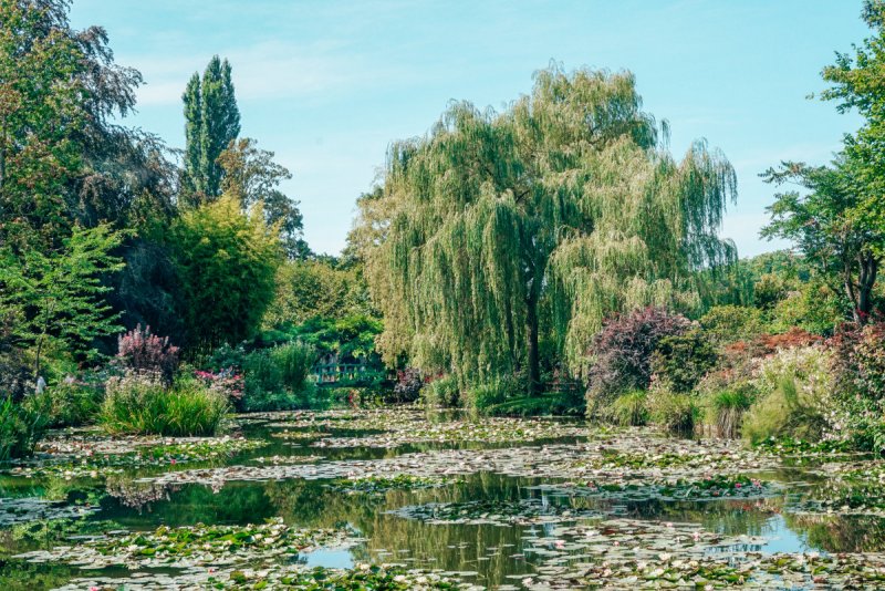 Цветочный сад Клода Моне в Живерни
